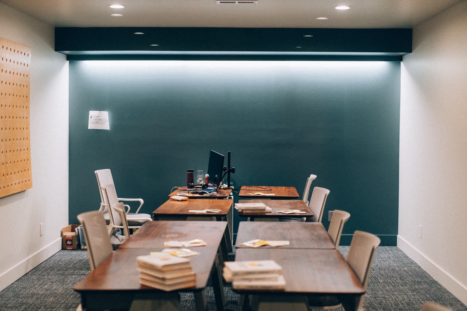 Private office listing imagery from Story's catalog