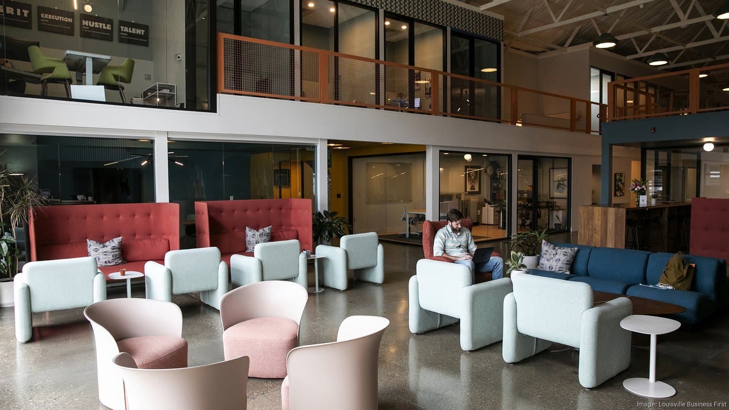 Flexible event lounge at Story Louisville